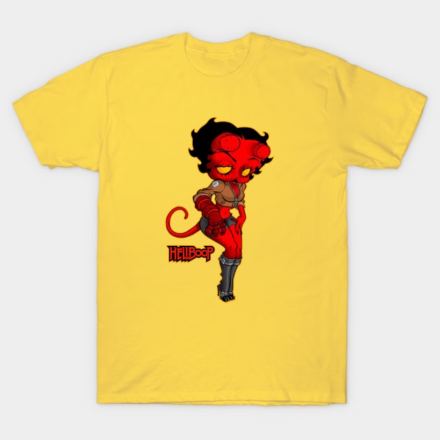 HELLBOOP T-Shirt by ROBZILLA